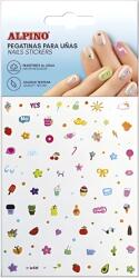 Alpino Set stickere pentru unghii, ALPINO Halloween (MS-DL000641)