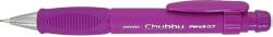PENAC Creion mecanic PENAC Chubby, rubber grip, 0.7mm, con si varf metalic, radiera retractabila, violet (P-MP0407-VL)