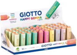GIOTTO Radiera in forma de creion colorat pastel, 65mm x D15mm, GIOTTO Happy Gomma (GT-000234000)