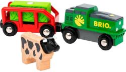 Ravensburger BRIO World Farm Battery Train Toy Vehicle (63601800)