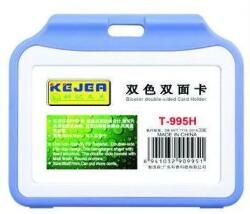 Kejea Suport PP tip flip, pentru carduri, 54x85mm, vertical, 5 buc/set, KEJEA - albastru (KJ-T-994V-BL)
