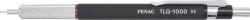 PENAC Creion mecanic profesional PENAC TLG - 1000, 0.5mm, grip metalic, varf cilindric fix, negru, blister (P-SD0601-GC7)