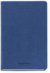 Aurora Caiet A5, 192 file - hartie FSC 80gsm, coperta soft-touch albastru, AURORA Capri - dictando (2396CAB)