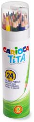 CARIOCA Creioane colorate CARIOCA Tita, 24 culori/tub (CA-43341)
