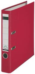 Leitz Biblioraft A4, plastifiat PP/paper, margine metalica 52 mm, Leitz 180 - rosu (L-10151225) - forit