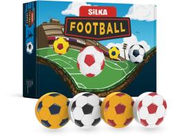 Silka Cutie cu radiere pt creion, nu lasa reziduuri, 36buc/cutie, SILKA Football-forma rotunda, design aso (SK-501693)