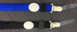 Kejea Lanyard textil, 20mm latime, KEJEA - negru (KJ-K-2009-BK) - forit