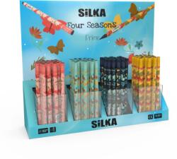 Silka Display cu creioane, 4modele x 40buc(160buc)/display, SILKA Four Seasons Jumbo (SK-515126)