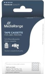 MediaRange Banda etichete MediaRange Banda etichete MediaRange 12mm 8m alb pe transparent (MRBTZ135)