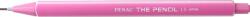 PENAC Creion mecanic PENAC The Pencil, rubber grip, 1.3 mm, varf retractabil, corp roz deschis (P-SA2003-28)