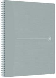OXFORD Caiet cu spirala, OXFORD Origins, A4+, 70 file-90gsm, Scribzee, coperta PP gri deschis - dictando (OX-400150003)
