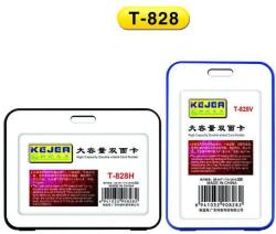 Kejea Suport PP water proof snap type, pentru carduri, 109x78mm, orizontal, 10 buc/set, KEJEA -albastru (KJ-T-829H-BL)