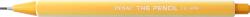 PENAC Creion mecanic PENAC The Pencil, rubber grip, 1.3 mm, varf retractabil, corp galben deschis (P-SA2003-13)