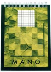 Aurora Blocnotes cu spirala, A6, 80 file - 90g/mp, Aurora Mano - matematica (W680MQ5) - forit