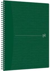 OXFORD Caiet cu spirala, OXFORD Origins, A4+, 70 file-90gsm, Scribzee, coperta PP verde - mate (OX-400150010)