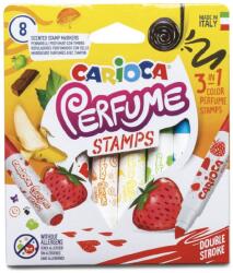 CARIOCA Carioca lavabila, parfumata, 8 culori/cutie, CARIOCA Perfume Stamps (CA-42988)