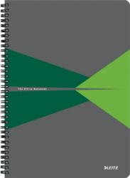 Leitz Caiet de birou LEITZ Office, PP, certificare FSC, reciclabil, A4, 90 coli, cu spira, dictando (L-44961055)