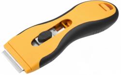 Optima Razuitor Optima Premium, cu 3 lame dreptunghiulare cu auto-incarcare + 3 rezerve, ABS cu rubber gri (OP-387011413)