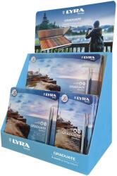LYRA Display cutii metalice cu creioane colorate LYRA Graduate Aquarell (LR-002887010)