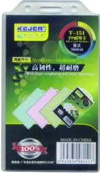 Kejea Suport PP, pentru carduri, 55 x 90mm, vertical cu sistem de agatare, 10 buc/set, KEJEA - transp (KJ-T-151V) - forit