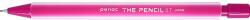 PENAC Creion mecanic PENAC The Pencil, rubber grip, 0.7mm, varf plastic - corp roz (P-MP0307-PK)