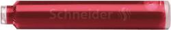 Schneider Patroane cerneala Schneider, 6buc/set - rosu (S-6602)