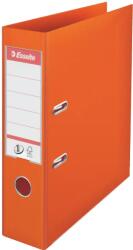 Esselte Biblioraft A4, plastifiat PP/PP, margine metalica, 75 mm, Esselte No. 1 Power - portocaliu (ES-811340)