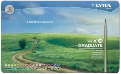 LYRA Creioane colorate LYRA Graduate Graphite, 36 culori/cutie metalica (LR-002871360)