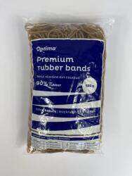 Optima Benzi elastice Optima Elastice pentru bani, 90% cauciuc, 500gr/punga, D100, grosime 1.5mm x 1.5mm, Optima - natural (OP-900515100)