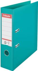 Esselte Biblioraft A4, plastifiat PP/PP, margine metalica, 75 mm, Esselte No. 1 Power - turcoaz (ES-811550)