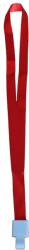 Kejea Lanyard textil, 15mm latime, snap clip, KEJEA - rosu (KJ-K-1526-RE) - forit