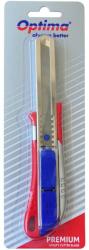 Optima Cutter Optima Premium, lama 18mm SK5, 2 functiuni, sina metalica, aluminiu cu ABS (OP-381080562)