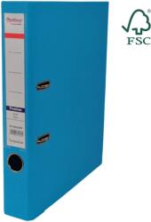 Optima - Clasic & Premium Biblioraft A4, plastifiat PP/PP, margine metalica, 50 mm, Optima Premium - sky blue (OP-50055009)