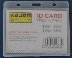Kejea Suport PP water proof, pentru carduri, 105x74mm, orizontal, 5 buc/set, KEJEA - transparent (KJ-T-767H)