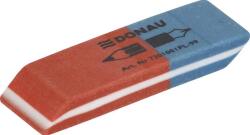 DONAU Radiera cauciuc pentru creion/cerneala, 57x19x8mm DONAU - rosu/albastru (DN-7301001PL-99)