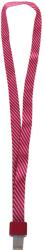 Kejea Lanyard textil, 15mm latime, clip metal, KEJEA - rosu (KJ-K-1534-HT-RE) - forit