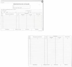 Formulare tipizate Dispozitie livrare A5, 2 ex. , 50set/carnet (NL-010784)