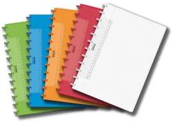 Aurora Caiet A4, 72 file - 90g/mp, coperta PP transparent color, AURORA Adoc - matematica (6055.000) - forit