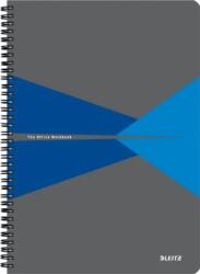 Leitz Caiet de birou LEITZ Office, carton laminat, certificare FSC, reciclabil, A4, 90 coli, cu spira, dic (L-46481035)