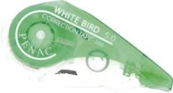 PENAC Dispencer cu banda corectoare Penac White Bird, 5mm x 8m - capac culori asortate (P-CT0101-25D63) - forit