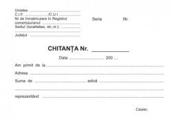 Formulare tipizate Chitantier autocopiativ , format A6, 2 ex. 50set/carnet (NL-010609) - forit