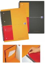 OXFORD Caiet A4, spirala dubla, 80 file - 80g/mp, 4 perf. , coperta PP, Oxford Activebook - matematica (OX-100104329)