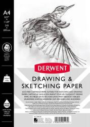 DERWENT Caiet pentru schite si desen DERWENT Professional, A4, cu spira, 30 coli, 165gsm, hartie alba (DW-2300139)