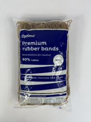 Optima Benzi elastice Optima Elastice pentru bani, 90% cauciuc, 500gr/punga, D 90, grosime 1.5mm x 1.5mm, Optima - natural (OP-900515090)