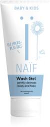 Naïf Baby & Kids Wash Gel gel pentru spălarea și curățarea copiilor și a bebelușilor corp si fata 200 ml