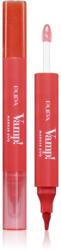 PUPA Vamp! Lip Marker Duo repara buzele stralucitor culoare 003 Grape Juice 1.4 ml