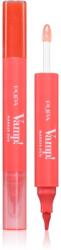 PUPA Vamp! Lip Marker Duo ajakfilc fénnyel árnyalat 007 Red Potion 1.4 ml