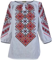 Rody s Forever R24D női blúz, tiszta fehér/piros, XL-es méret (R797XL)