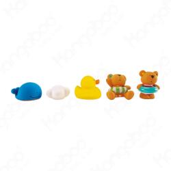 Hape Teddy és barátai fürdőszett