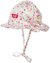 DOLL Lányka napsapka, BABA, pamut, UV védelem, többszínű, 41-es méret